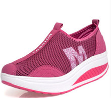  Fashion Top Quality Platform Women Sneakers Swing Travel Shoes Casual Single Shoes Woman