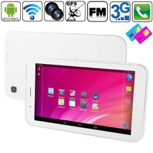 Newest 7 inch 3G Phone call tablet pc M72 MTK A7 Dual Core android 4.2 512MB/4GB  Bluetooth FM Dual camera mini pc free shipping