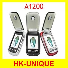 Free Shipping A1200 Original mobile Motorola Refurbished Flip phone Unlocked Quad band GSM One Year Warranty