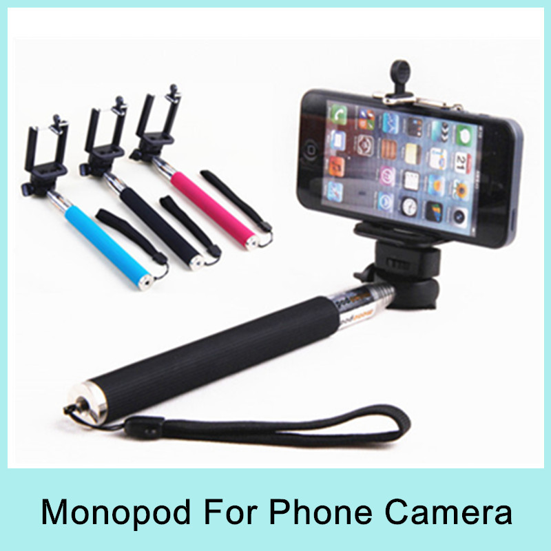 Portable Telescopic Monopod Nib Photo Equipment Adapter for Digital Camera Camcorder Mobile Phone Drop Shipping 2014