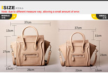 new collection 2014 new summer package European and American women smile tote rdiagonal package embarrassing packet