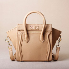 new collection 2014 new summer package European and American women smile tote rdiagonal package embarrassing packet