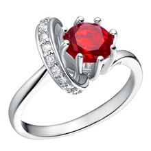 Micro Pave Engagement Rings Sapphire Ruby Amethyst Stone Marriage Vintage Rings for Women 925 Sterling Silver