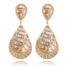 2014 unique fashion luxury earrings top zircon earrings female  – VC Mart