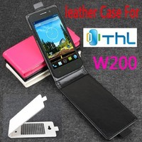 THL W200 W200S Case 100% Original High Quality Leather Flip Case Cover for THL W200 W200S Smart Phone 3-colors Free Shipping