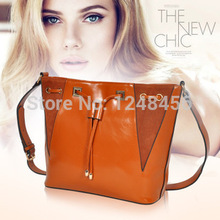 2014 spring and of European and American  leather shoulder bag Messenger bag ladies leather handbags