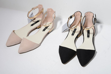 2014 SS New pointed toes fashion woman sandals Nude Pink Black gold metallic chips flats low heeled sexy chic stylish