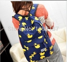 Lemon The new Women Canvas Backpack the influx of Women College Wind Bags School Bags personalized