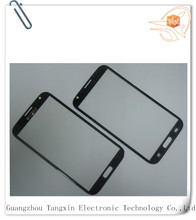 with logo Mobile Phone Parts For Samsung N7100 Note2 front glass Grey blue black white pink
