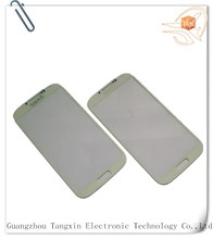 Mobile Phone Parts For Samsung S4 I9500 front glass Grey blue black white red colour with free shipping