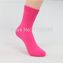 16 Colors Children Socks Spring Autumn Cute Candy Color Cotton In Tube Socks For Baby Girls