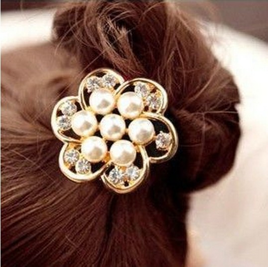 Minimum order of 10 fashion charming big flower hair band hair clip Accessories hair jewelry AJWD12