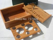 2014 new travel Tea sets with tray bag Kung Fu cup bamboo tea tray Pu er