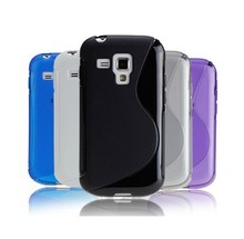 1Pcs High Quality Accessory S-Design Gel Cover Skin TPU Silicone Case Protection Case For Samsung Galaxy Trend Plus S7580