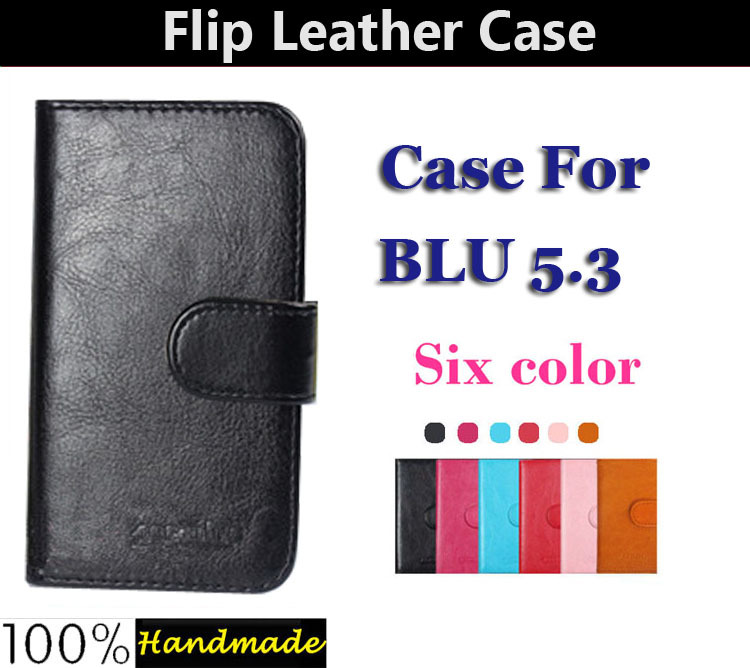 2015 High Quality Multi Function Card Slot Flip Leather Cases For BLU 5 3 Cover smartphone