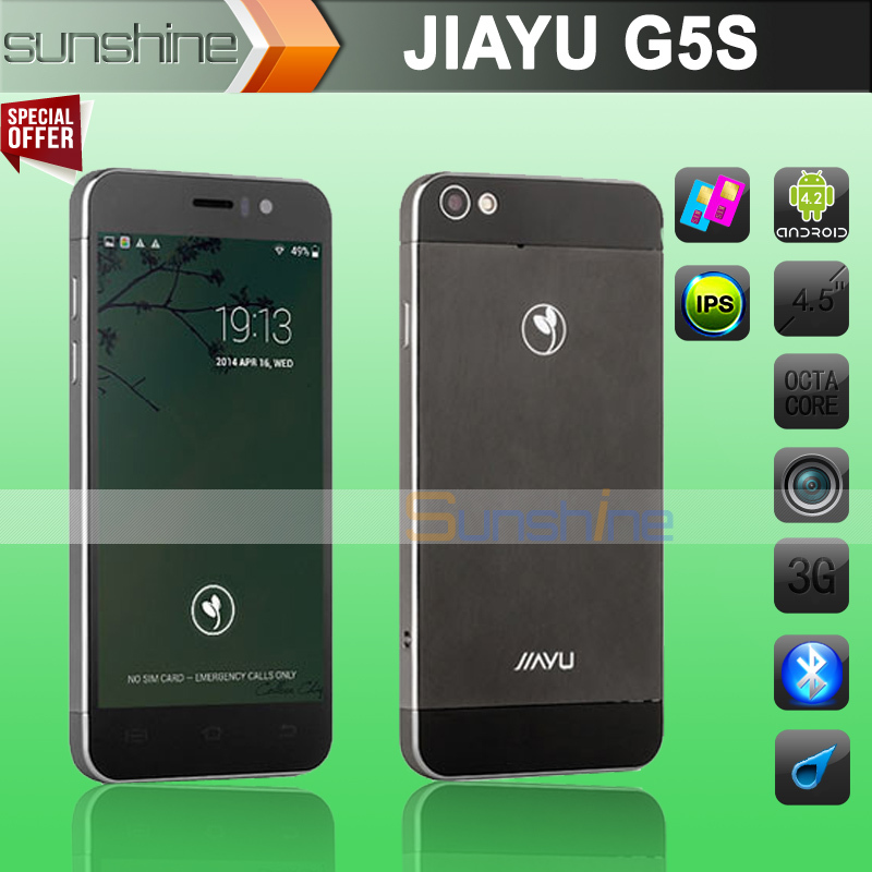 Original Jiayu G5 G5S Mobile Phone 4 5 Gorilla Glass MTK65892 Octa Core 2GB RAM 16GB
