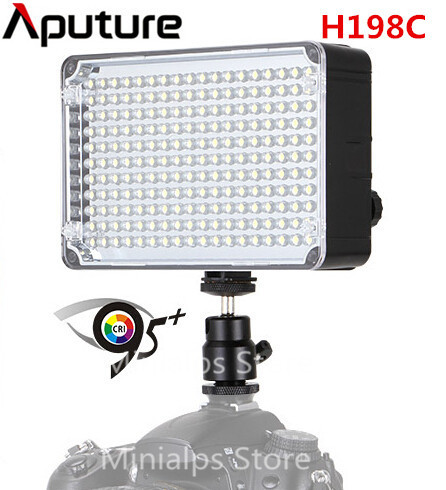 2pcs Amaran AL H198C Bi color Ra 95 LED Video Light Camera lighting Camera Photo for