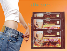 Wholesale 8Bag lot The Third Generation Slimming Navel Stick Slim Patch Magnetic Weight Loss Burning Fat