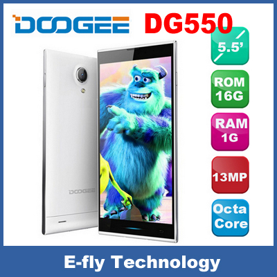 original DOOGEE DG550 DAGGER MTK6592 Octa Core Cell Phone Android 4 2 5 5 1GB RAM