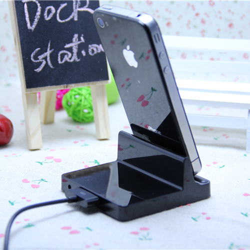 Mobile Phone Accessory Dock Charger for iphone 4 4G iphone4 4S Dock station Desk charger for