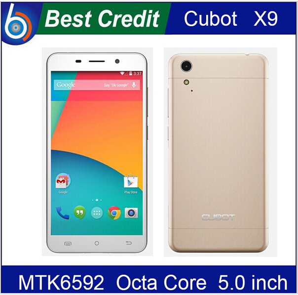3 gift Original Cubot X9 Mobile Phone 5 0 Inch IPS MTK6592 Octa Core 1 4GHz