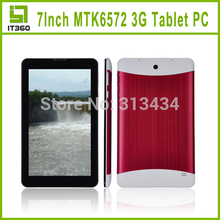 7 inch phone call tablet pc MTK6572 Dual Core Andorid 4.2 GPS WIFI Bluetooth Dual Cameras 3G 512MB RAM 4G ROM with Flashlight