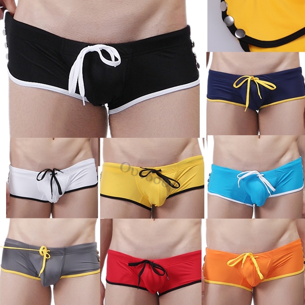 Fashion Men Swimming Trunks Sexy Swimwear Swim Briefs Surfing Shorts Low rise Mens Beach Wear BIKINI