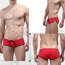 Fashion Men Swimming Trunks Sexy Swimwear Swim Briefs Surfing Shorts Low rise Mens Beach Wear BIKINI