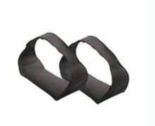 HOT Men Resistance Exercise Tension Belt Gym Straps for Arms Only the Straps 1 Pair Black