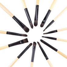 1Pcs Brand New Professional 24Pcs Eyeshadow Powder Brush Set Makeup Brush Cosmetic Tool Kit with Black