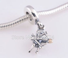3 54g Romantic 925 Sterling Silver Pendant Cupid Beads Fit Pandora Style Diy Bracelets Beads Outlet