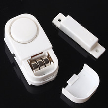 High quality White color 6 Wireless Home Window Door Entry Burglar Security Alarm System Magnetic Sensor
