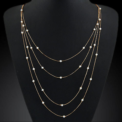 2015 New Fashion metal chain necklace For Women Accessories Jewelry