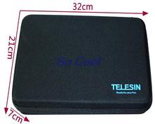 Large TELESIN POV Camera Protective Hard Shockproof Bag Case For Gopro Hero3 3 2 HD sj4000