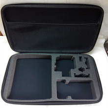Large TELESIN POV Camera Protective Hard Shockproof Bag Case For Gopro Hero3 3 2 HD sj4000