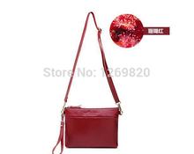 The new 2014 female bag hand bag leather aslant parcel one shoulder leisure leather handbag
