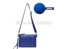 The new 2014 female bag hand bag leather aslant parcel one shoulder leisure leather handbag