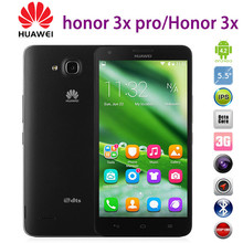 Original 5.5″ Huawei Honor 3X Pro MTK6592 Octa Core 16GB Rom Android 4.2 2GB Ram LTPS FHD IPS Screen 13MP Camera Dual Sim Card