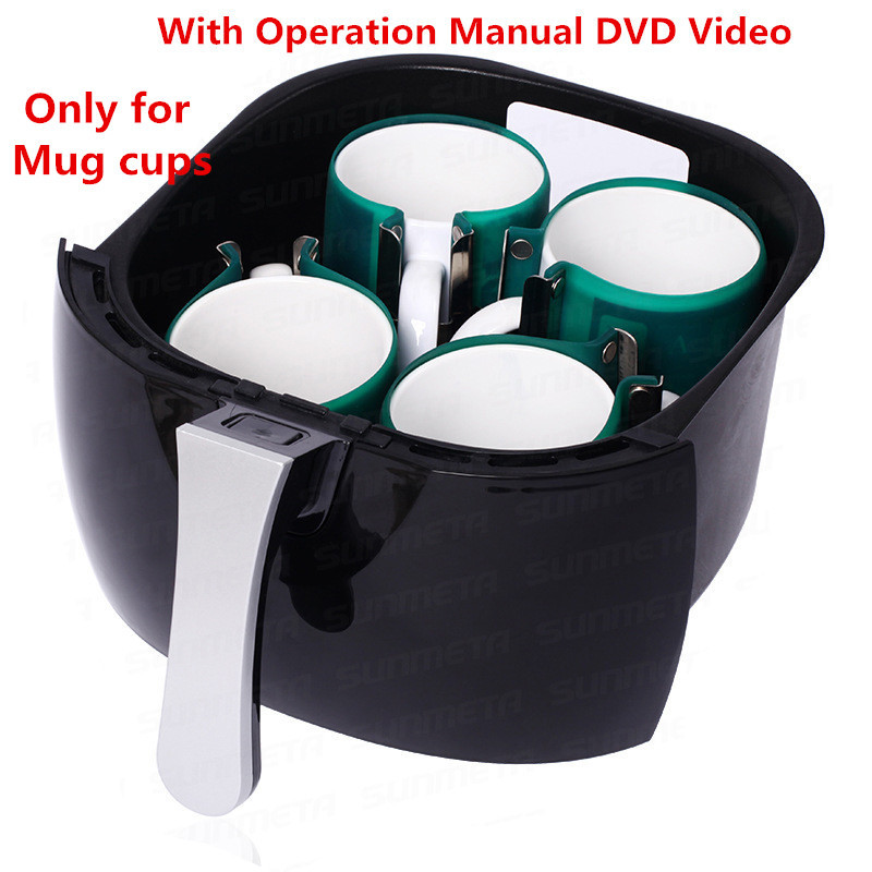For mug cup 3D mini heat sublimation vacuum machine heat press vacuum machine free shipping RU