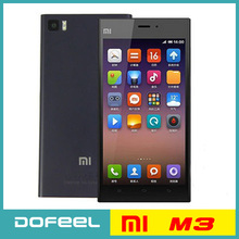 Original Xiaomi Mi3 Mobile Phone WCDMA Qualcomm Quad Core 2GB RAM 64GB ROM 5″ Miui V5 1080p 13mp Camera 1920x1080px  NFC GPS OTG
