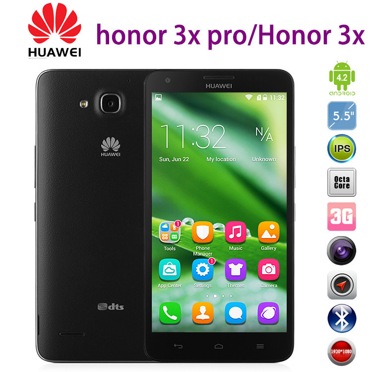 Huawei Honor 3X Honor 3x Pro G750 MTK6592 8core Dual sim 5 5 IPS Android 4