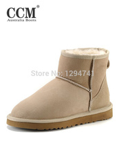 Shoes for Woman Classic Mini 5854 Boots Genuine Australia Boots Women Boots Winter Flats Natural Sheep Fur Snow Boots