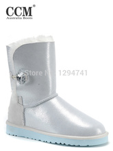 Classic 5803 Bailey Button I Do Boots Wedding Women Boots Natural Sheep Fur Boots Shoes for Women Winter Snow Boots