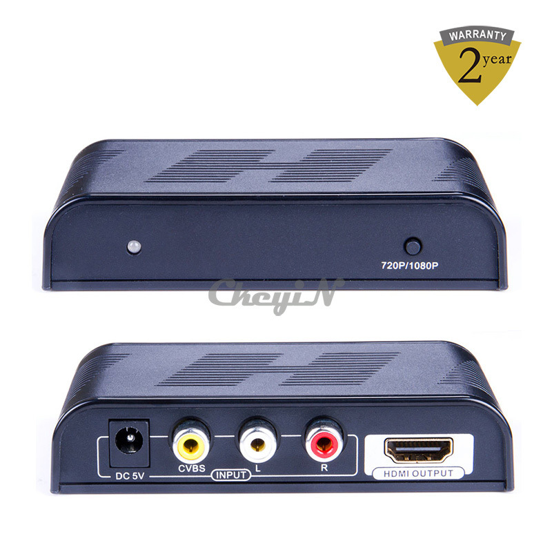 Купить Мини-av hdmi конвертер, cvbs и звука на hdmi 1080p 3d декодер ...