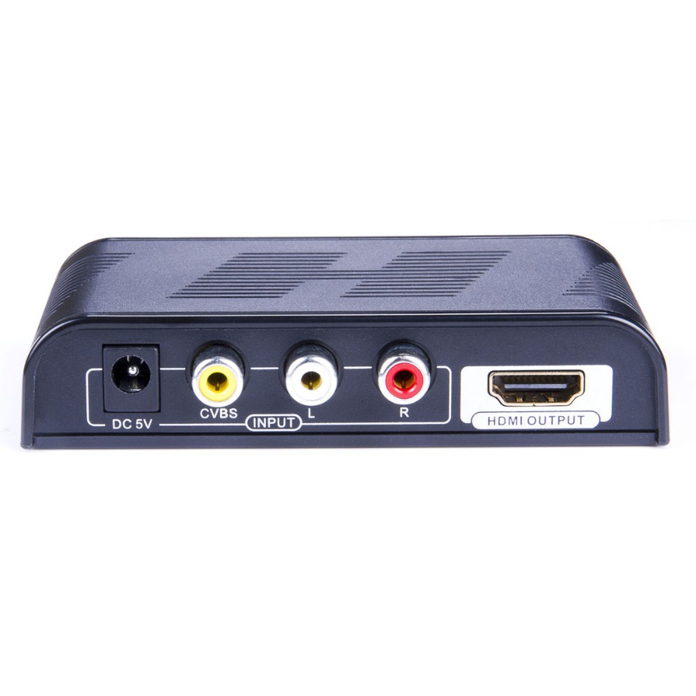 Купить Мини-av hdmi конвертер, cvbs и звука на hdmi 1080p 3d декодер ...