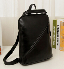 New 2015 European Casual candy colors backpack Elegant fashion school bags for teenager simple classic women
