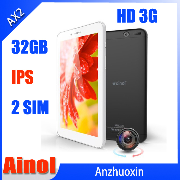 HD 1024x600 IPS Screen Ainol AX2 2 SIM Card with 3G GPS Bluetooth 7 inch 16GB