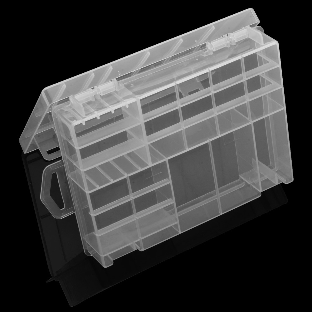 Transparent Battery Box Accumulator AA AAA C D 9V Battery Storage Case Organizer Holder Consumer Electronics