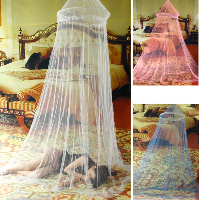 Elegant Netting Bed Canopy Mosquito Net door White Curtain Nets ...