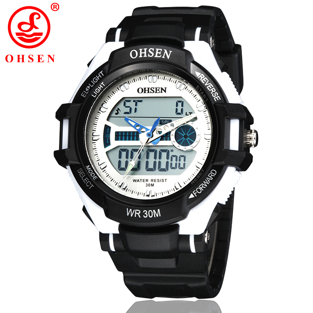New Men Women Multifunctional Sport Watch Outdoor Quartz LED Digital Unisex Casual Dress Watches Waterproof Military